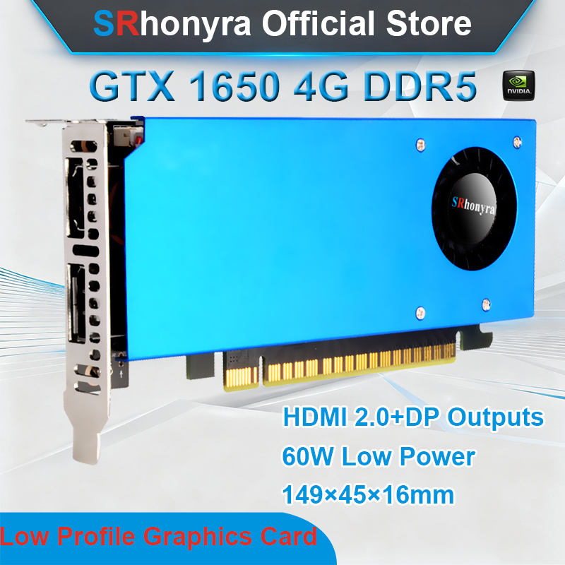 Pc Gaming Gtx 1650 - SRhonyra GTX 1650 4GB Düşük Profil