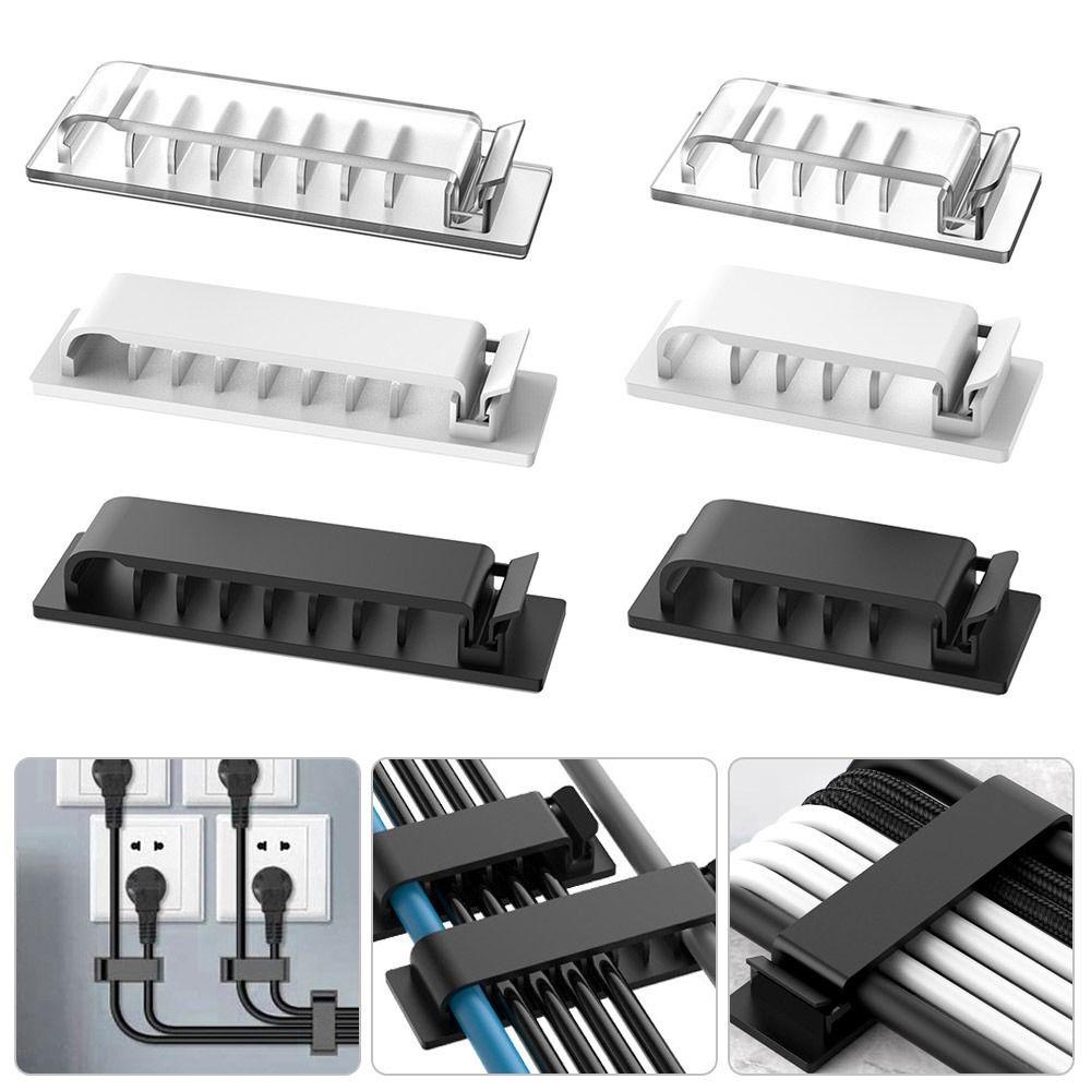 Desk Cable Organizer - Kablo düzenleyici kendinden yapışkanlı kablo klipsi