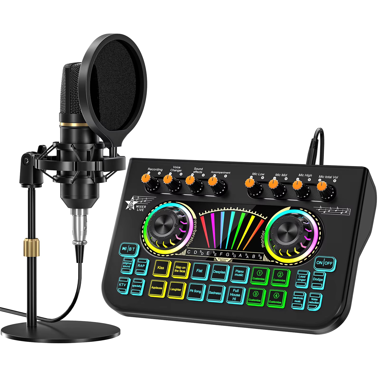 Pc Gaming Youtubers - Tenlamp X3 BM800 Podcast Mikrofon Seti,