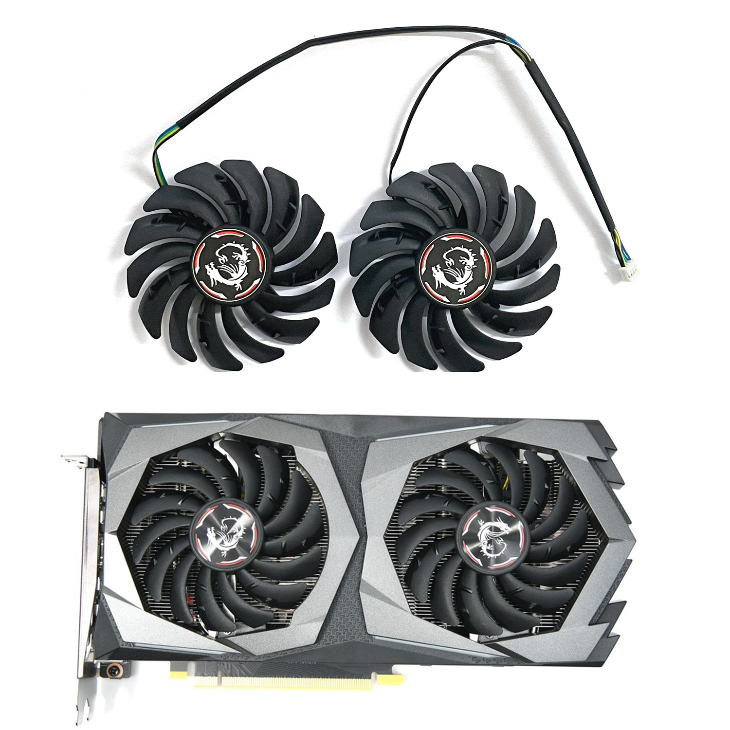 Pc Gaming Gtx 1660 - PLD09210B12HH PLD09210S12HH 85 MM 4PIN GTX1660