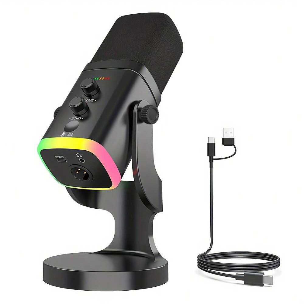 XLR/USB Dinamik Mikrofon, Canl - Pc Gaming Youtubers incelemesi ve fiyatı