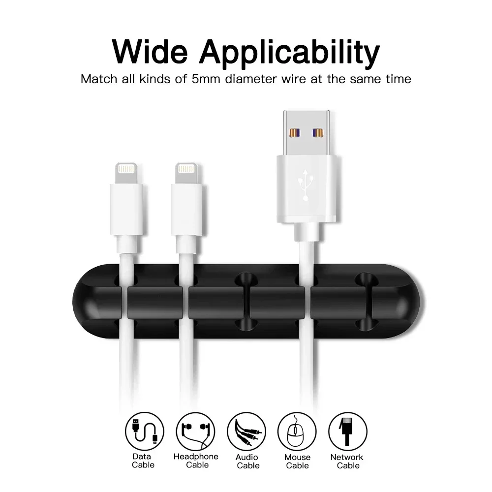Yapışkanlı kablo tutucu kablo  - Desk Cable Organizer incelemesi ve fiyatı