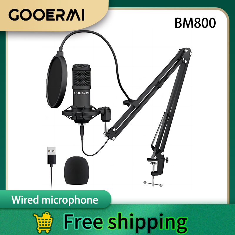 GOOERMI BM800 Profesyonel USB  - Pc Gaming Youtubers incelemesi ve fiyatı