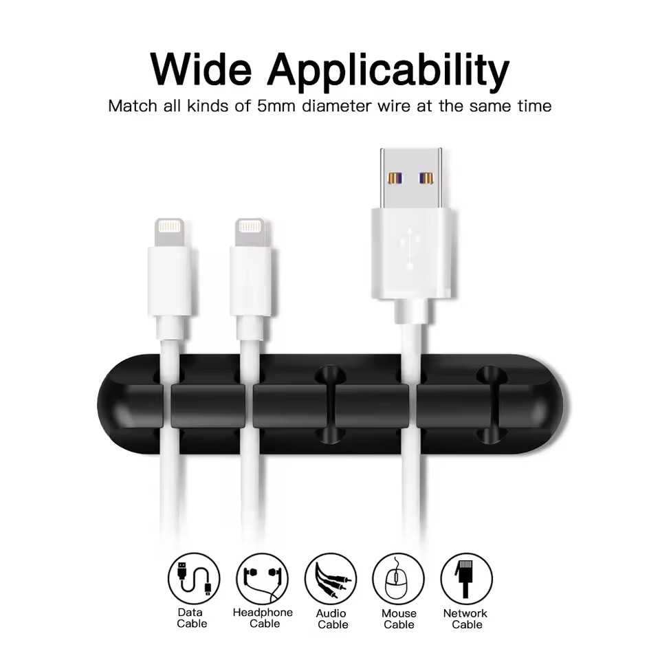 Silikon USB Kablo Düzenleyici  - Desk Cable Organizer incelemesi ve fiyatı